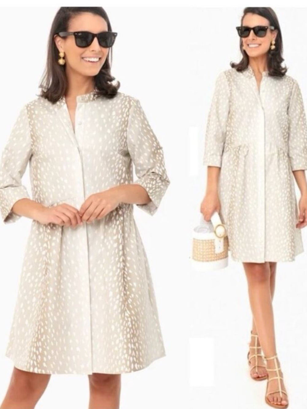 Tuckernuck Antelope Royal Shirt Dress